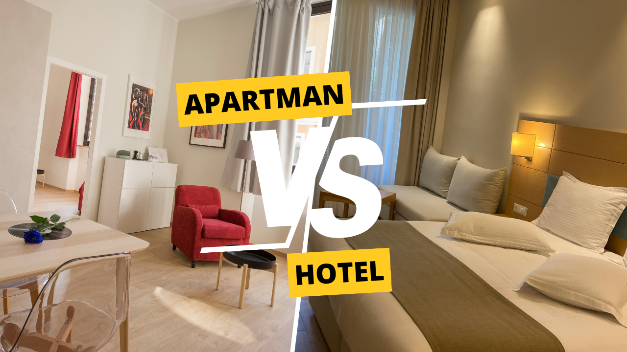 Hotel vagy apartman? Melyiket érdemes választanod?